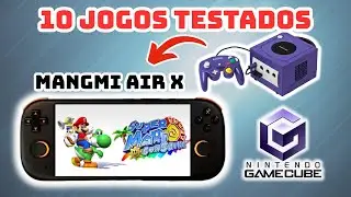 Testei 10 Jogos de GAMECUBE no Port&aacute;til Mangmi Air X