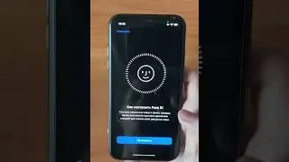 Как добавить второго человека в Face id #shorts