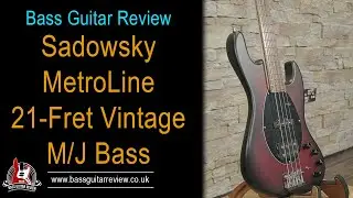 Reviewed - Sadowsky MetroLine 21-Fret Vintage M/J Bass // Full Review & Demo...