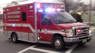 Clifton Fire Department Spare EMS-5 Responding 3-26-25