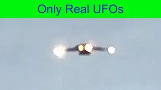 UFO over Normandy, France.
