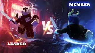 TMRZ Leader VS TMRZ members (Raw PVP) : TMRZ clan Roblox bedwars