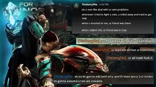 [ For Honor ] NOBU FUTA FOOTREST EXE BRINGS THE SALT AND CHEATERS?!