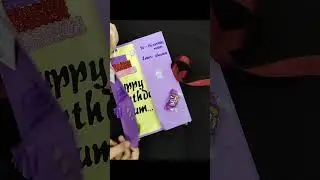 Diy birthday card for teacher ❤️#youtubeshorts#art#viral#Diy