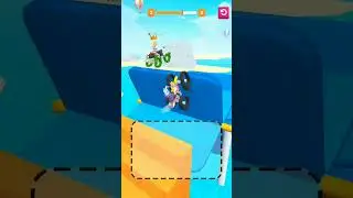 Scribble rider new update game level 2 Gaming section #shorts