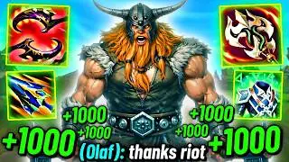 New MAX HEALING OLAF is simply IMMORTAL (Thx Riot)