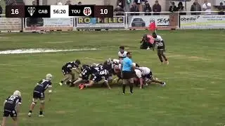 Résumé CA Brive-Toulouse finale Crabos 2023-2024