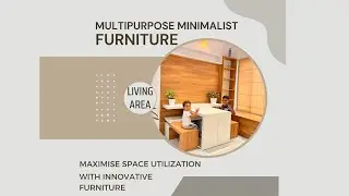 Small living room? See how I maxed out space with clever furniture!| Multifunctional Furniture Ideas
