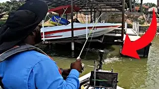 Shooting SHALLOW Docks For **INSANE** Summer Fishing! (They're Under There)