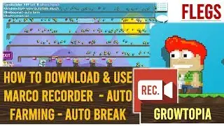 growtopia how to download & use macro recorder  - auto farming - auto break - Macro recorder 2019