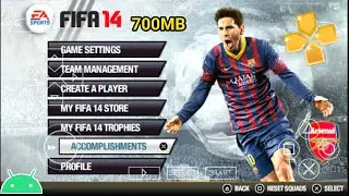 FIFA 14 для PSP на эмуляторе PPSSPP на Android: лучшие настройки PPSSPP.