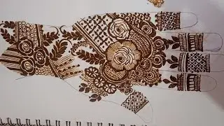 Unique mehndi design || live 😊staylist mehdi design || new mehdi design || simple mehdi