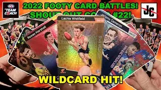 MASSIVE WILDCARD HITS! - AFL TEAMCOACH 2022 | Footy Card Battles