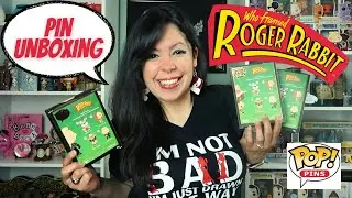 FIRST LOOK at the NEW Who Framed Roger Rabbit POP Pins: Disney Pin Unboxing and MORE!