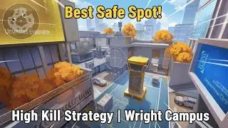 Best Safe Spot on Wright Campus! 🔥 High Kill Strategy | STRINOVA Gameplay