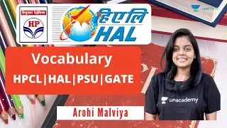 Vocabulary | English | HPCL | HAL | PSU | GATE 2022 | AROHI MA'AM