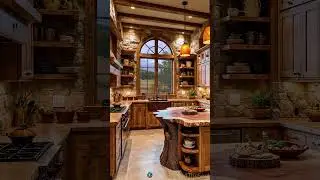 This Rustic Kitchen Makes Rainy Days Feel Like Magic