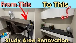 Aaj Study Area Ko Renovate Kiya | Study Area Renovation Idea | Study Nook At Home #homerenovation