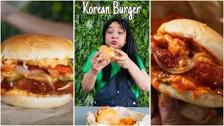 Lets Make *Ekdum Market Jaisa Korean Burger*🔥🔥| The Best Korean Burger You&rsquo;ll Ever Taste!