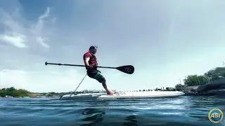 Stand Up Paddle Boarding tips for falling off and getting back on.