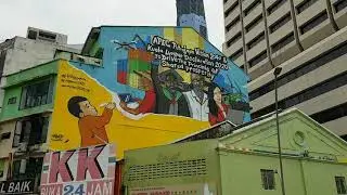 Kuala Lumpur Street Art Wall Mural - Central Market Area Pasar Seni KL