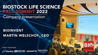 Осенний саммит BioStock Life Science 2022 | Презентация: BioInvent