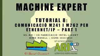 Schneider Machine Expert. M241 i M262. Tutorial 8: Comunicació Ethernet/IP. Part 1. Configuració.