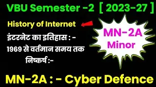 ✅ VBU Semester 2 MN-2A Cyber ​​Defence | Introduction to cyber defence | What do you understand b...