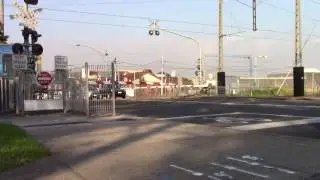 Comeng 371M at Moreland Level Crossing