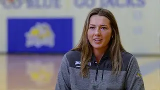 Meet Our Jacks | Mesa Byom | Nursing | #SDState Women's Basketball