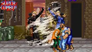 【街頭快打 Fight Forever】角色: 女傑尼茲Schlussel┃Final Fight LNS Ultimate┃究級難度┃街機模式