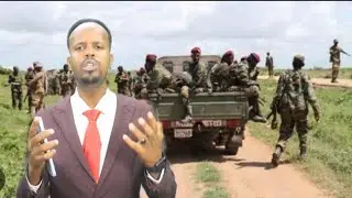 DEGDEG Farmajo Musharkiisa ugu deeqay Ciidanka qaranka B/Xasan Ugas oo dagal SL oo Jabhad Ciise Tiri