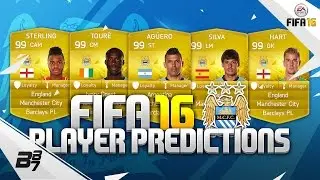 MAN CITY w/ STERLING, AGUERO AND DAVID SILVA! | FIFA 16 PLAYER PREDICTIONS!