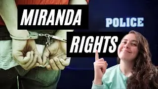 what are YOUR miranda rights? | common misconceptions in law enforcement | #femalepoliceofficer