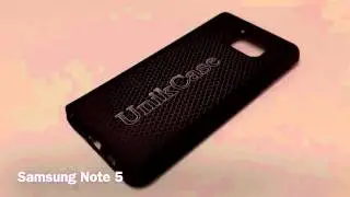 Create personalized Samsung galaxy Note 5 black rubber custom case
