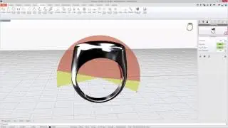 RhinoGold 5.0 - Hollow Ring Gallery