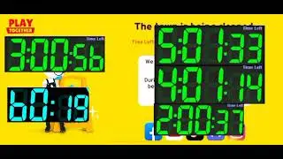 72 MINUTES COUNTDOWN TRIAL RANDOM EPISODE 124 3:36-6h-4:48-2:24 O'clock Time Right now