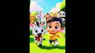 Move With ZiDi🦓👶 | Fun Kids Workout Song #kidsworkout