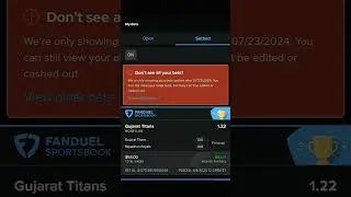 $68 ➡️ $83.11 Win | Gujarat Titans Dominate! 🏏 | $25 to $1M Challenge🔥