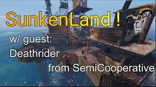 SunkenLand ! -  Open Ocean World Survival game. w/ @SemiCooperative