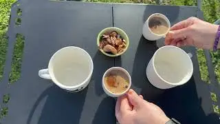 harika bir ortam sıcacık kahve, sıcacık çay.