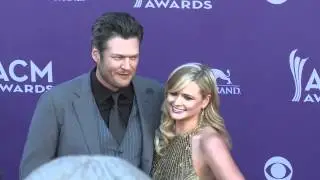 Miranda Lambert And Blake Shelton Fashion Snapshot ACM Awards 2012
