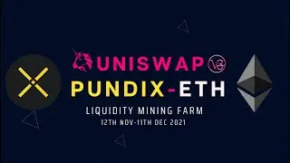 [Uniswap V3 Tutorial] How to participate PUNDIX-ETH Liquidity Mining Farm