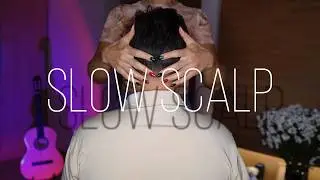 Slow Meditative Scalp Scratching ASMR 😌 Calm & Deep Relaxation (No Talking)