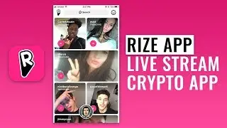 How to Use Rize App (Live stream Crypto app by YouNow)