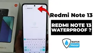 Is Redmi Note 13 Waterproof?
