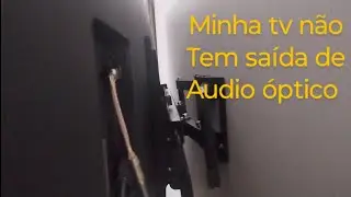 Dongle dac conectado na USB da tv Samsung Q7F de 2025
