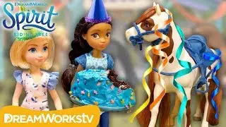 Party Disaster (with The Happy Family Show) | SPIRIT RIDING FREE