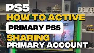 Как активировать основную учетную запись на PS5 Основная учетная запись PS5