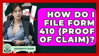 How Do I File Form 410 (Proof Of Claim)? - Your Bankruptcy Advisors
